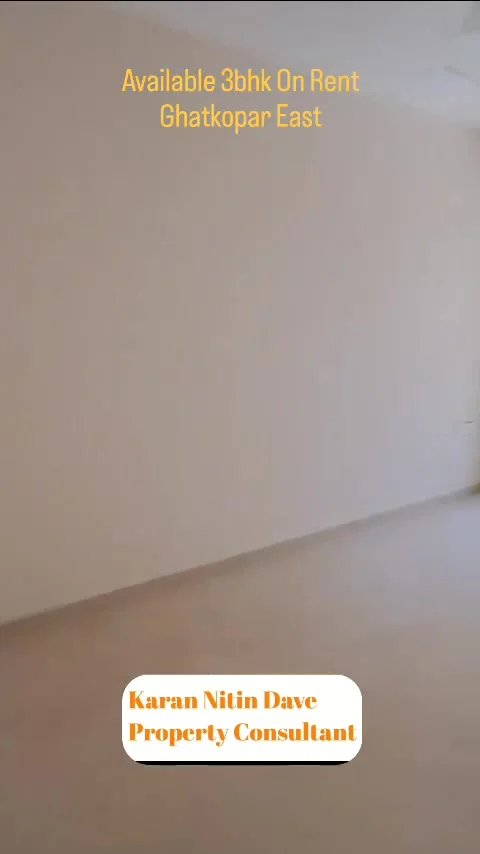 3 BHK Flat for Rent in Ghatkopar East Vikrant Circle