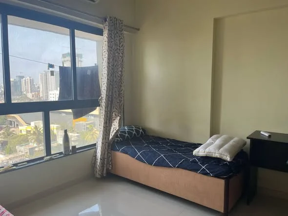 Double Occupancy for Male in 2 BHK Flat for Rent in Malad West