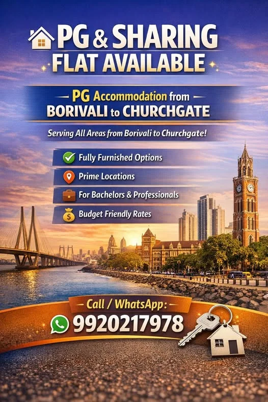 Single Occupancy in Flat for Rent in Malad East