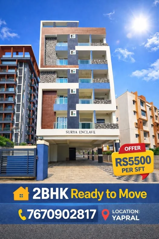 Flat for Sale in yapral