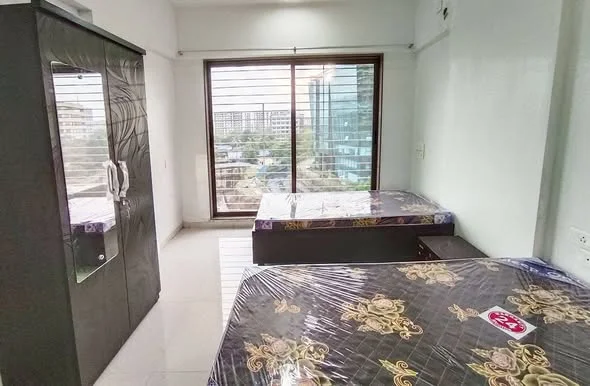 Double Occupancy in 2 BHK Flat for Rent in Sakinaka (10 min walk from Metro Station – Aqua Line Connectivity)