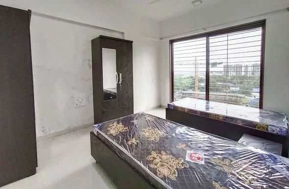 Double Occupancy in 2 BHK Flat for Rent in Sakinaka (10 min walk from Metro Station – Aqua Line Connectivity)