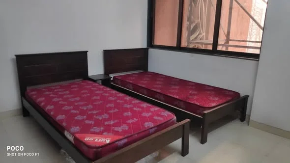 Double Occupancy for Male in 2 BHK Flat for Rent in Tilak Nagar (2 min walk from Railway Station)