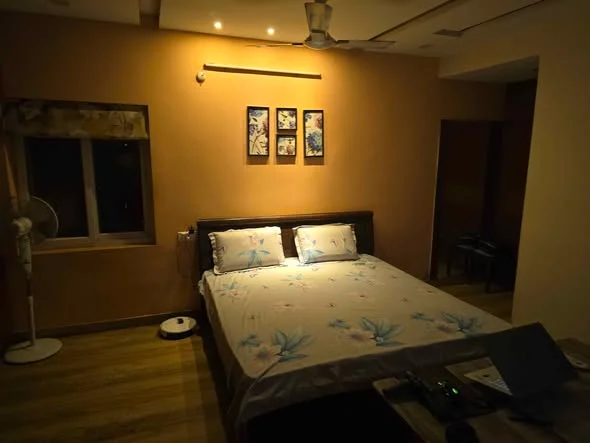 Double Occupancy for Male in 3 BHK Flat for Rent in Hanuman Temple Road