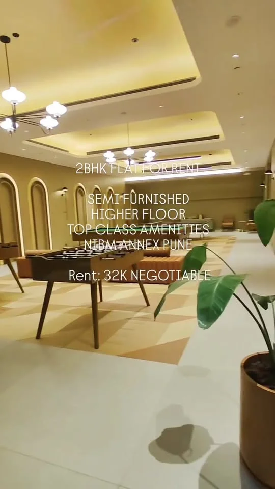 2 BHK Flat for Rent in NIBM Annex Pune
