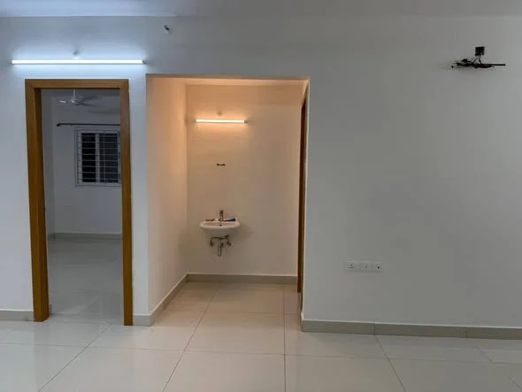 2 BHK Flat for Rent in Kondapur Botanical Garden AMB Mall Road Side