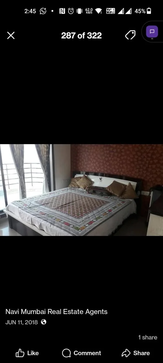 1 BHK Flat for Sale in Kharghar station 10min distance