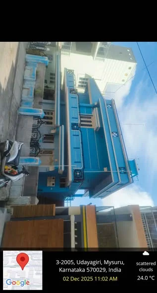 1 BHK Independent House for Rent in Raghvendra nagar