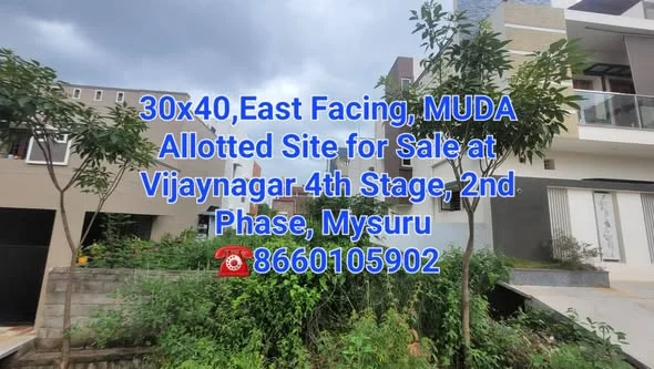 Residential Plot for Sale in Vijaynagar 4th Stage
