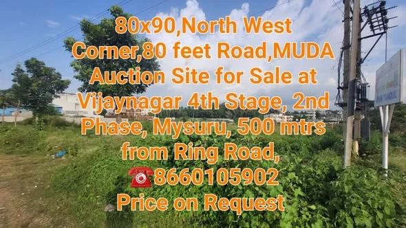 Residential Plot for Sale in Vijaynagar 4th Stage