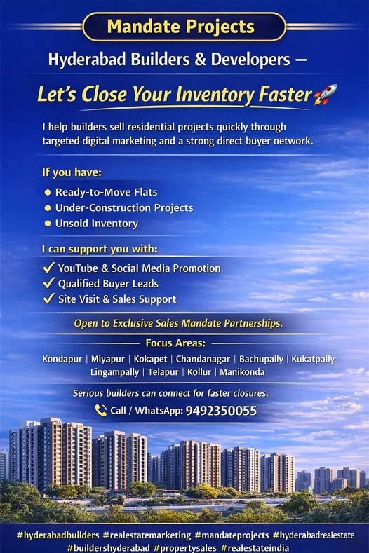 Flat for Sale in Kondapur