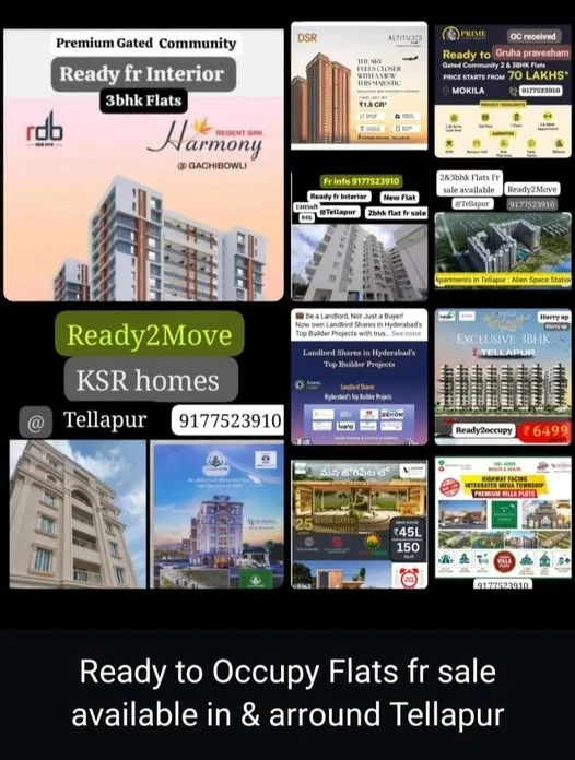 Flat for Sale in Tellapur