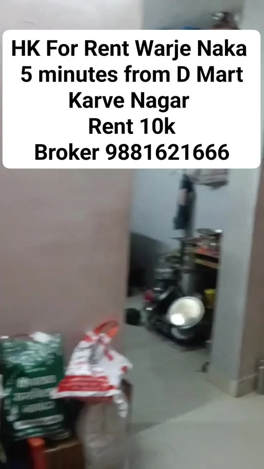 Flat for Rent in Warje Tapodham Area Nr Aryan School