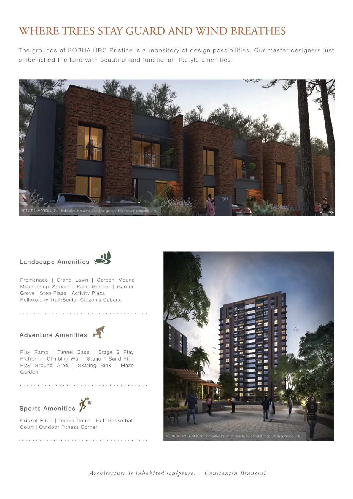 Sobha Hrc Pristine Phase 1 Block 1