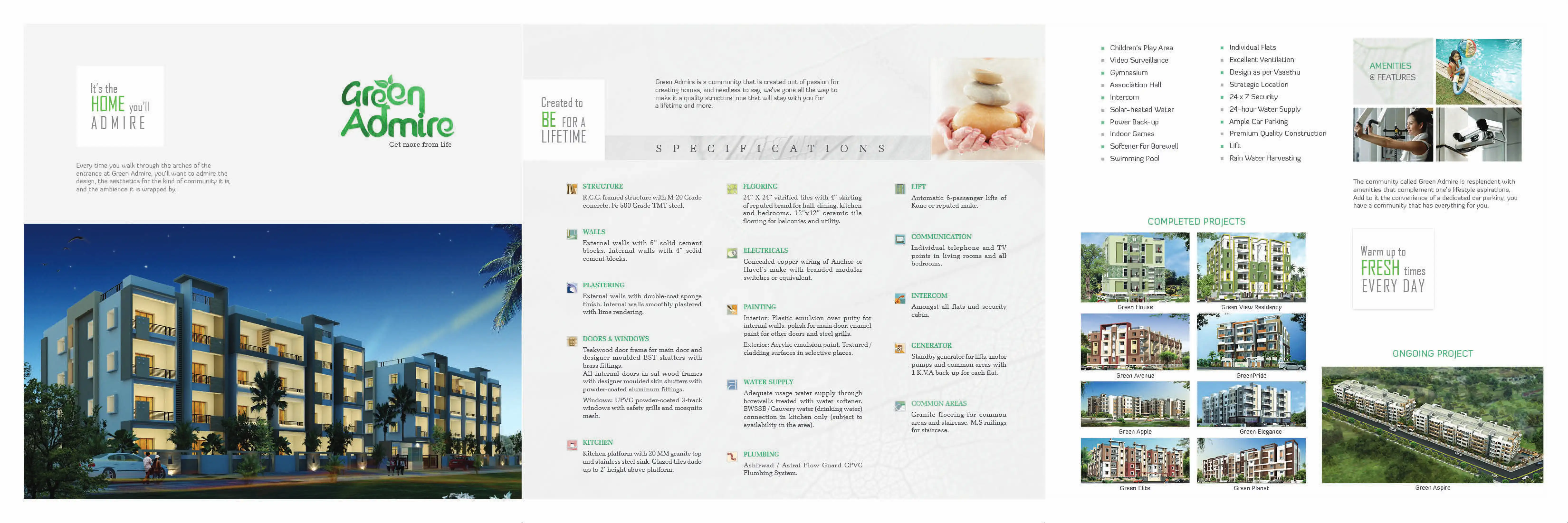 Tetra Grands Green Admire