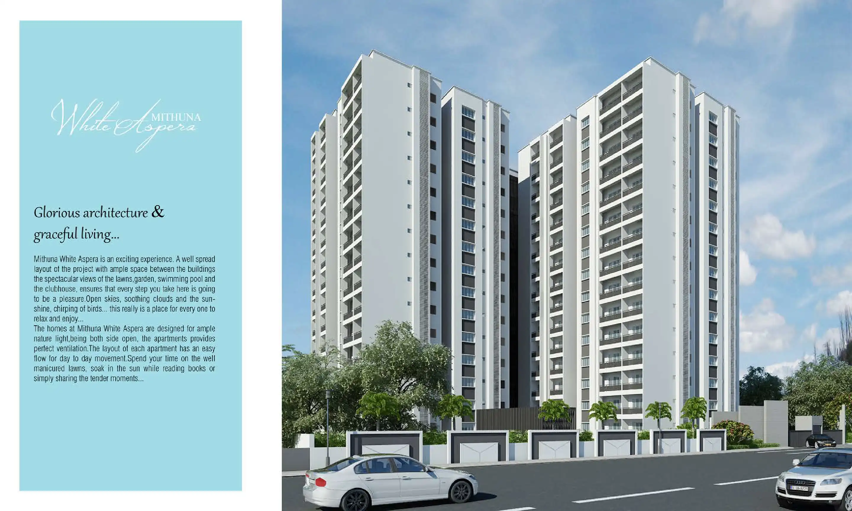 Mithuna White Aspera