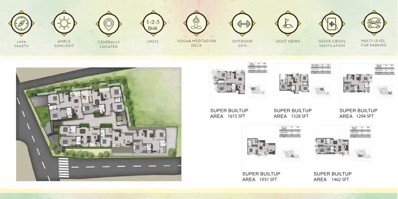 Saiven Sunset Boulevard Floor Plans & Layout