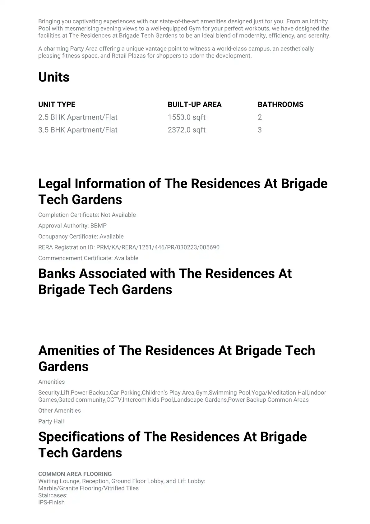 The Residences at Brigade Tech Gardens
