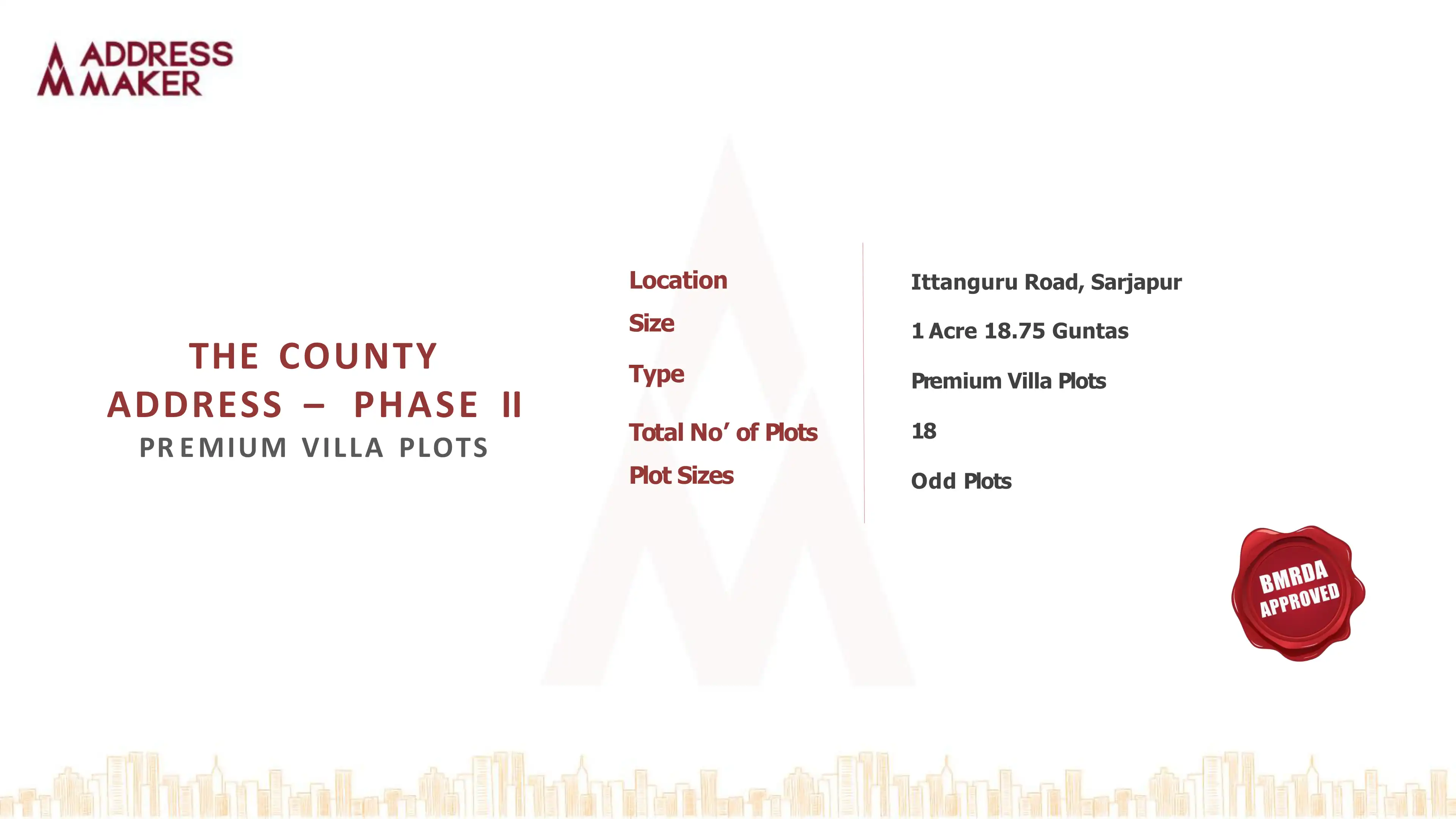 The County Address Phase 2