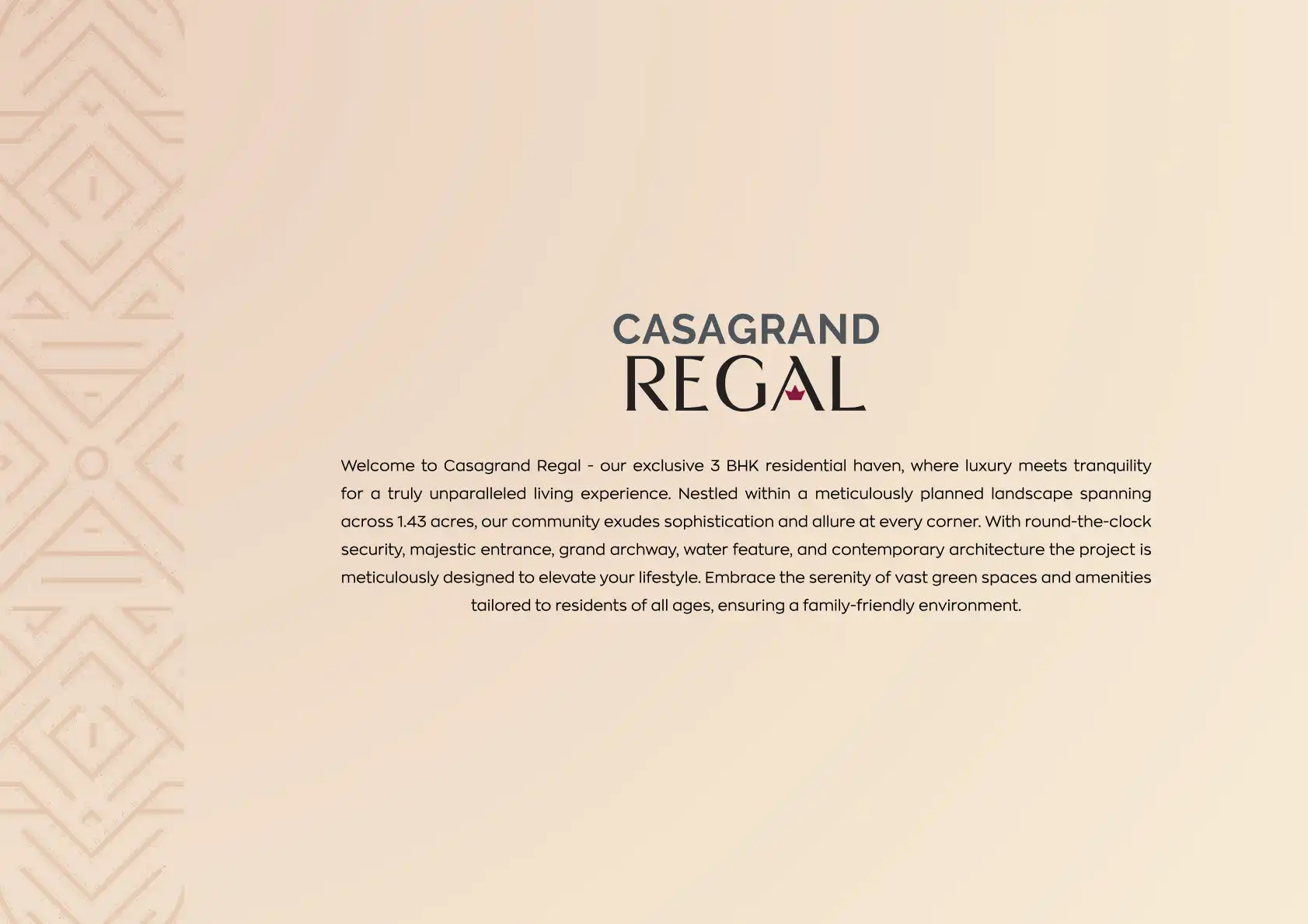 Casagrand Regal