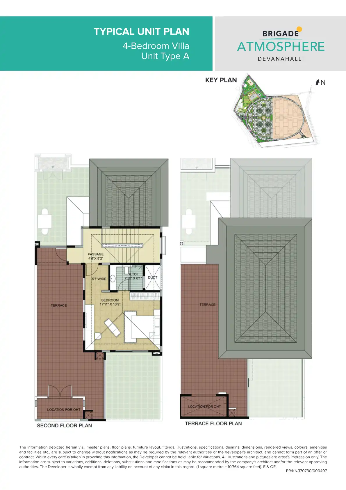 Brigade Atmosphere Floor Plans & Layout
