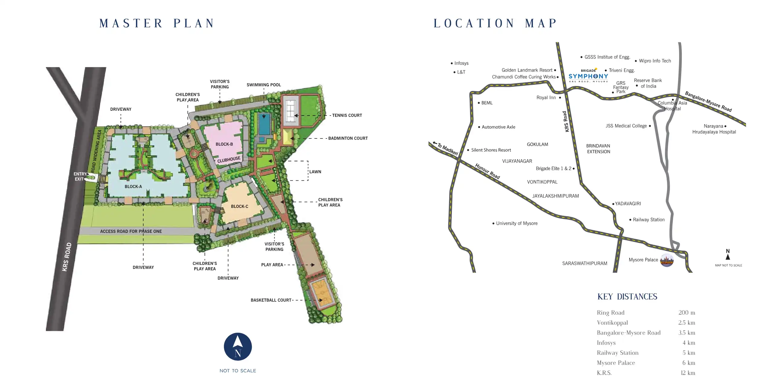 Brigade Symphony Floor Plans & Layout