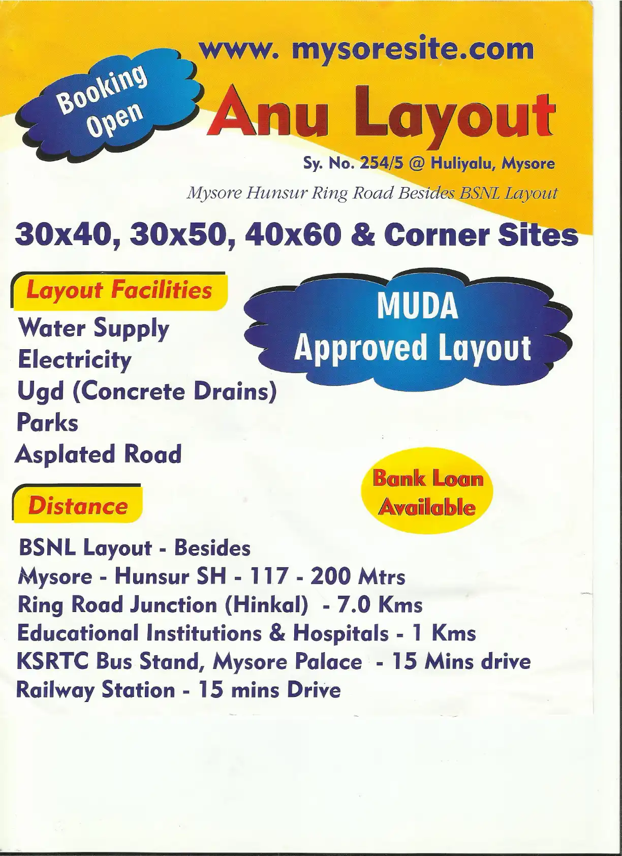 Anu Layout Floor Plans & Layout