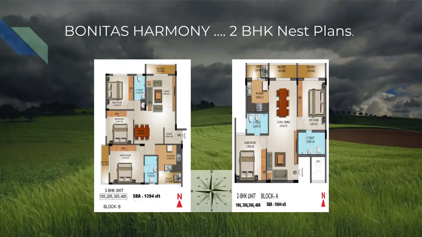 Bonitas Harmony Floor Plans & Layout