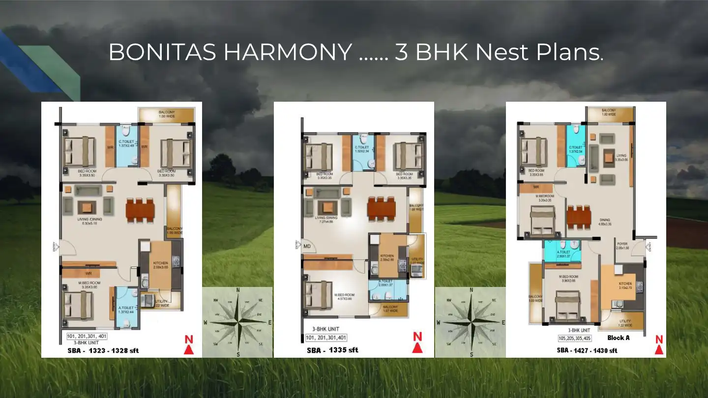 Bonitas Harmony Floor Plans & Layout