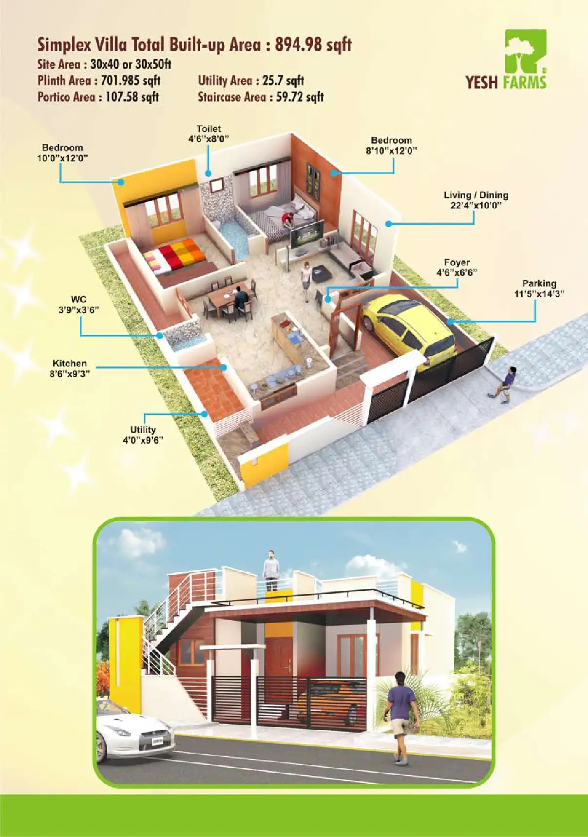 Yesh Farms Floor Plans & Layout