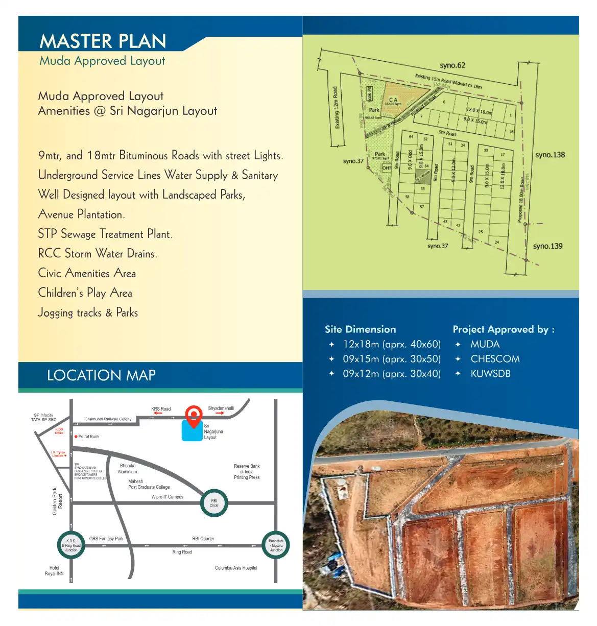 Sri Nagarjuna Layout Floor Plans & Layout