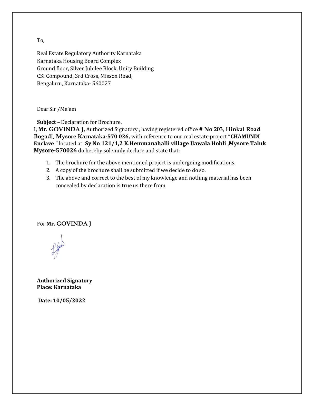 Chamundi Enclave Floor Plans & Layout