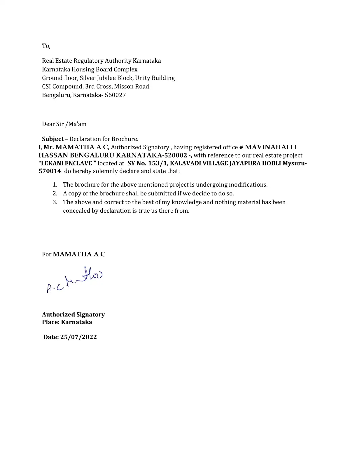 Lekani Enclave Floor Plans & Layout