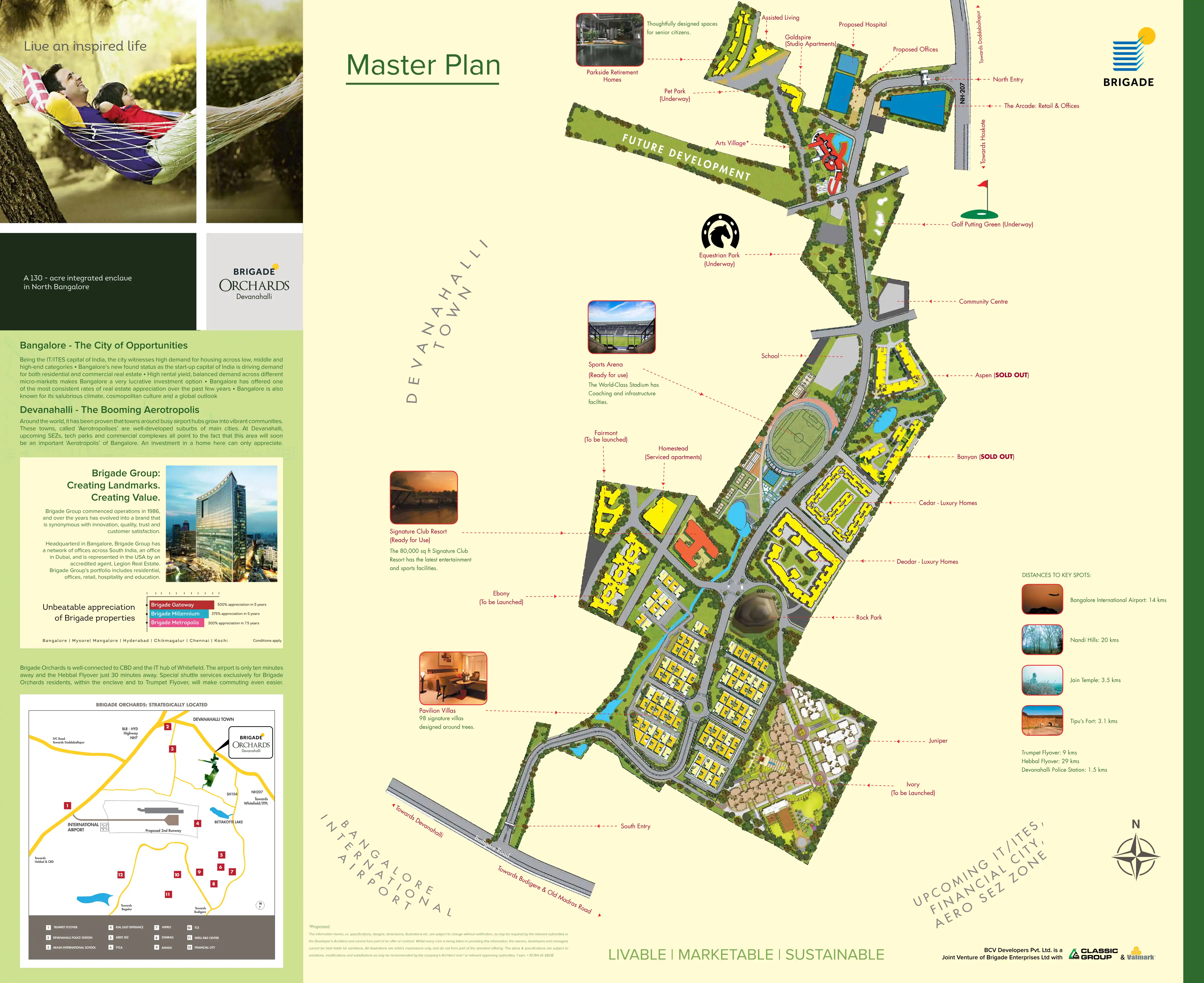 Brigade Orchards Floor Plans & Layout