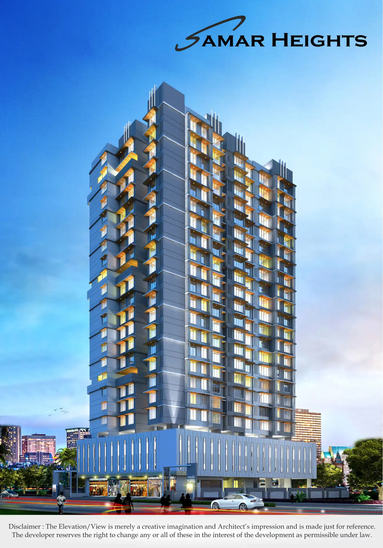 Samar Heights project blurred background