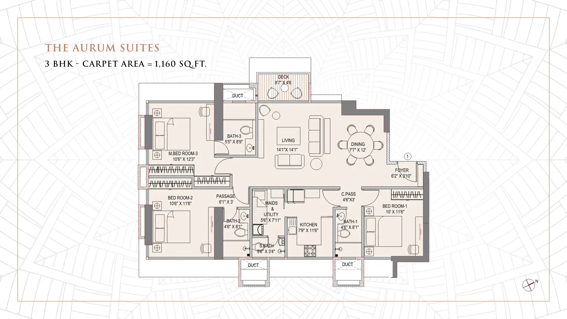 Aryavrat Project Floor Plans & Layout