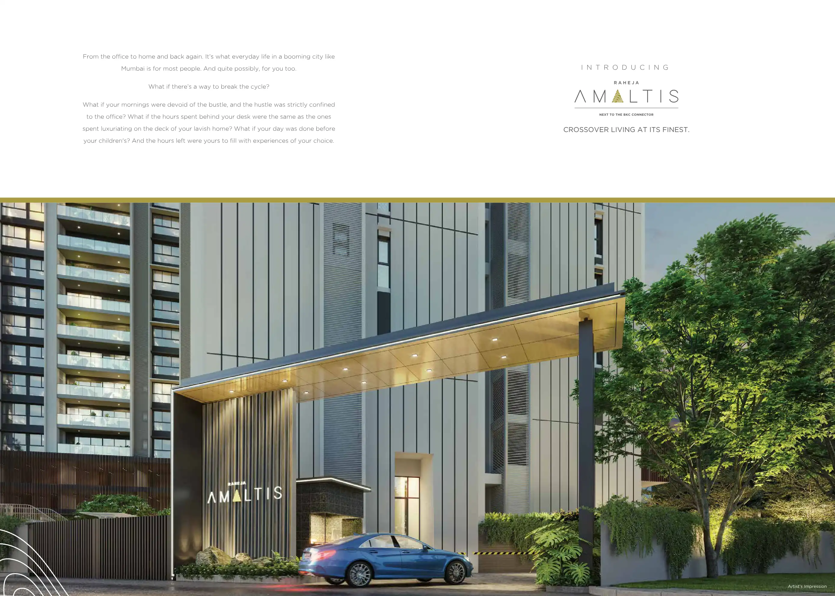 RAHEJA AMALTIS - WING B project blurred background