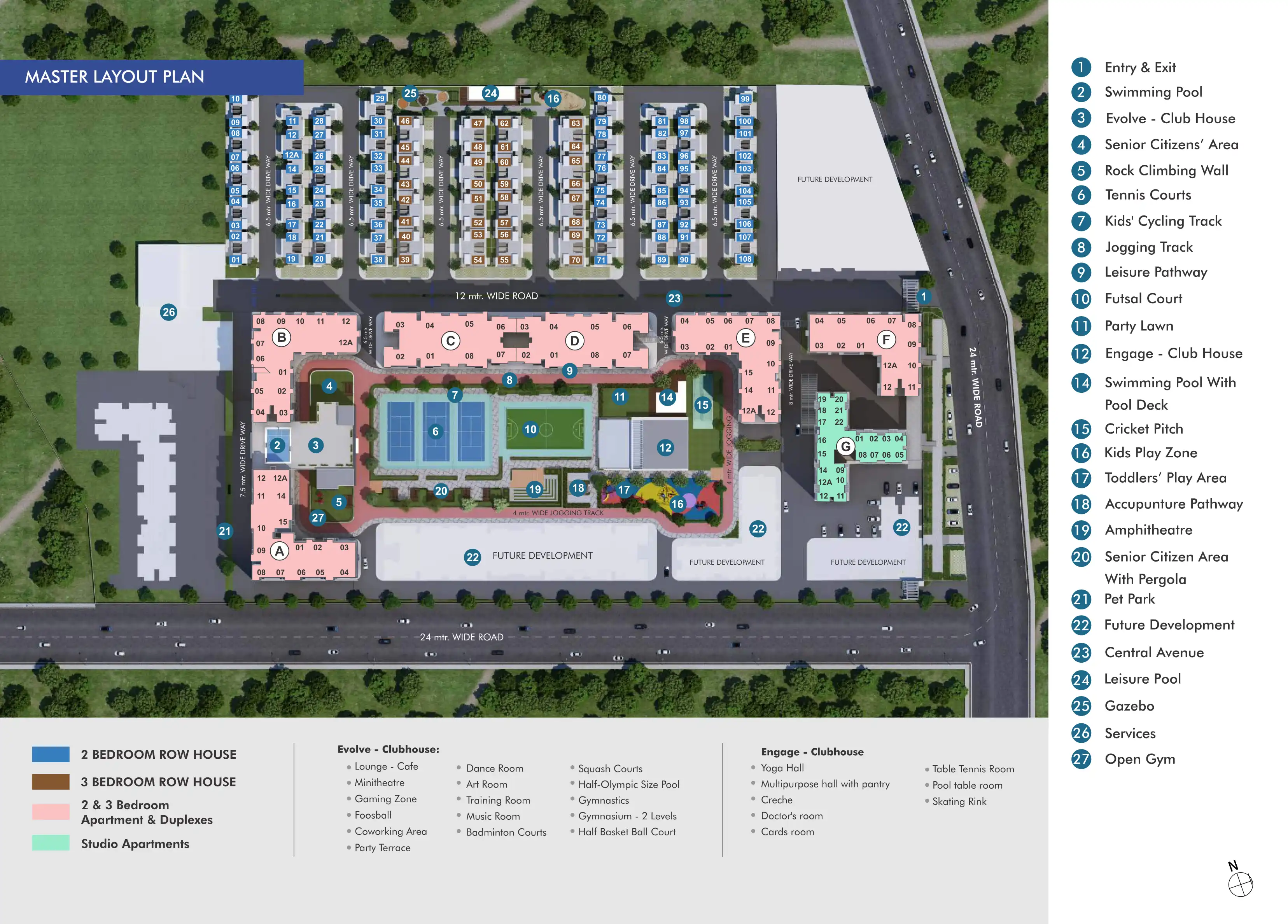 Gera World of Joy Floor Plans & Layout