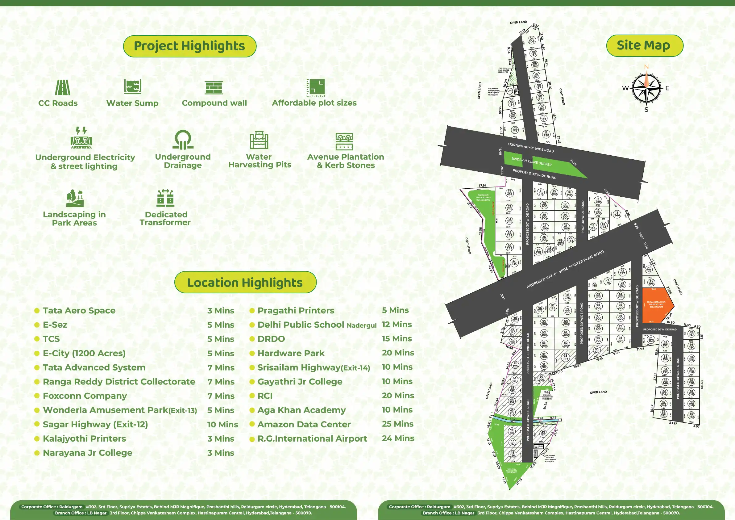 Foxkonn Central Park Floor Plans & Layout
