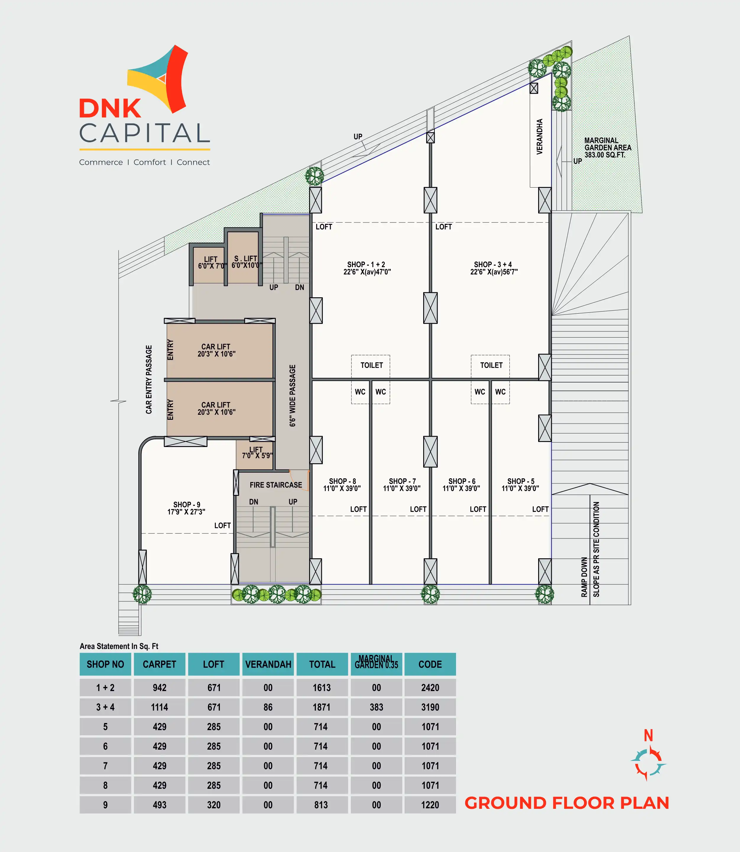 Dnk Square Floor Plans & Layout