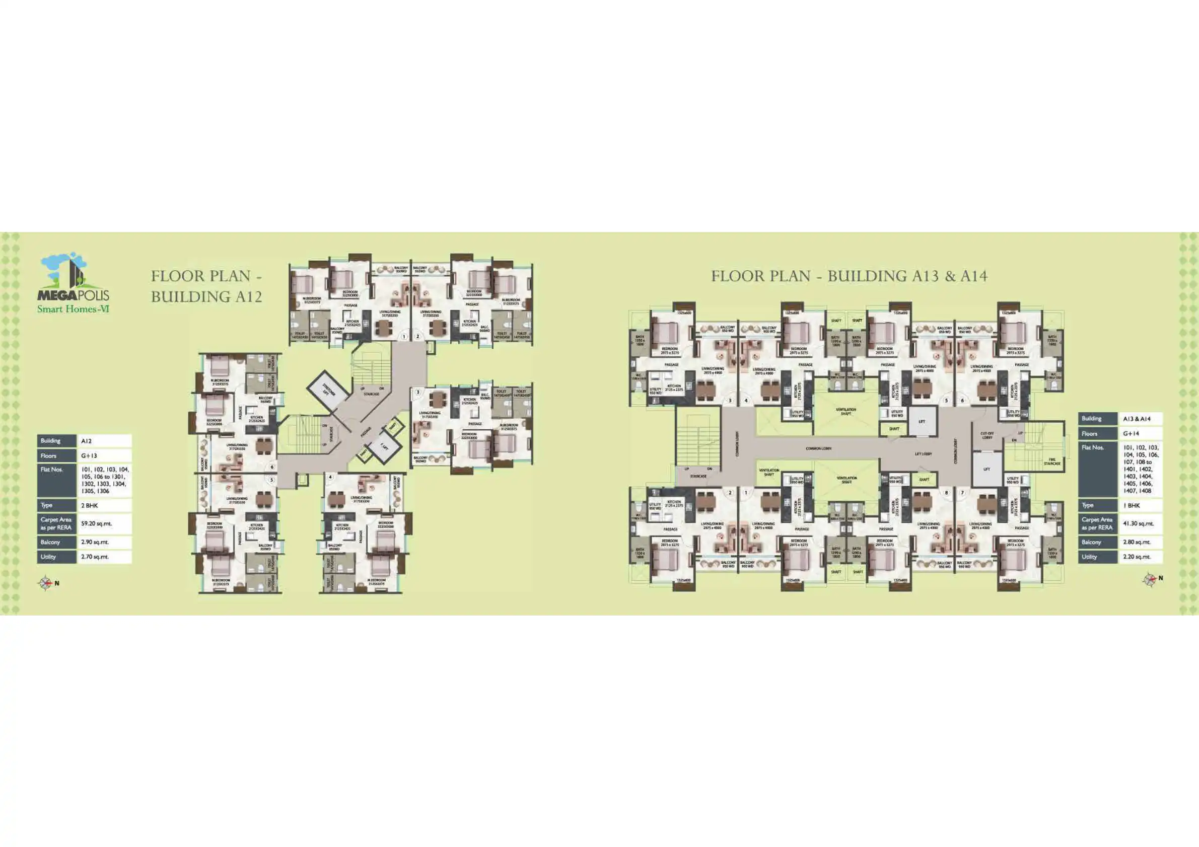 Megapolis Splendour Floor Plans & Layout