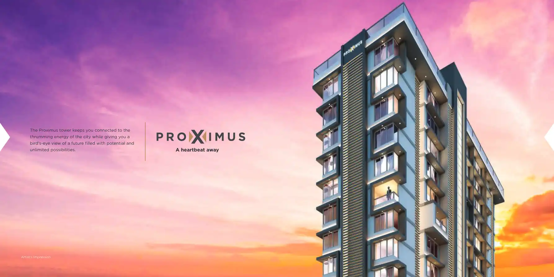Proximus project blurred background