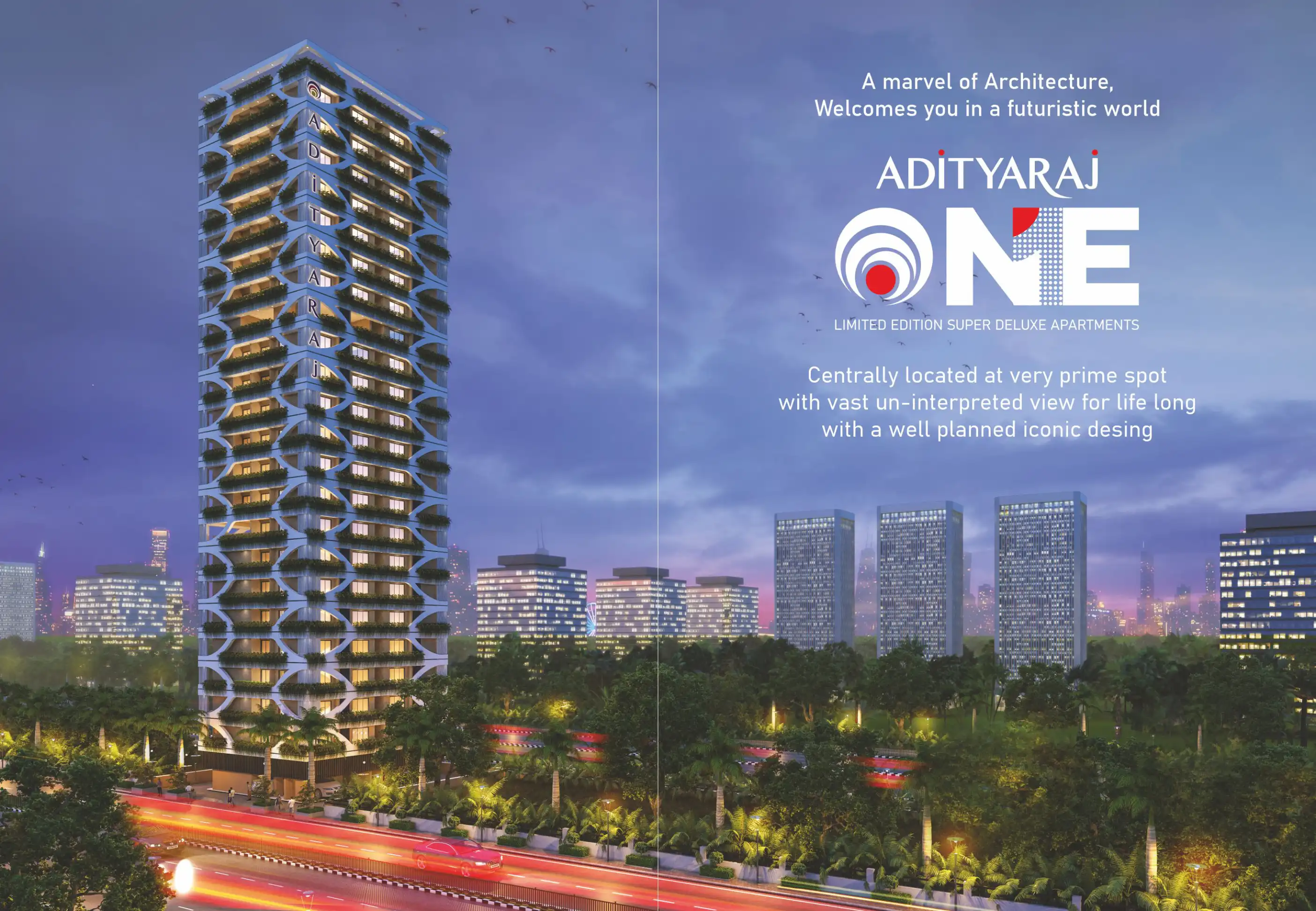 Ivy Chs Ltd Adityaraj One project blurred background