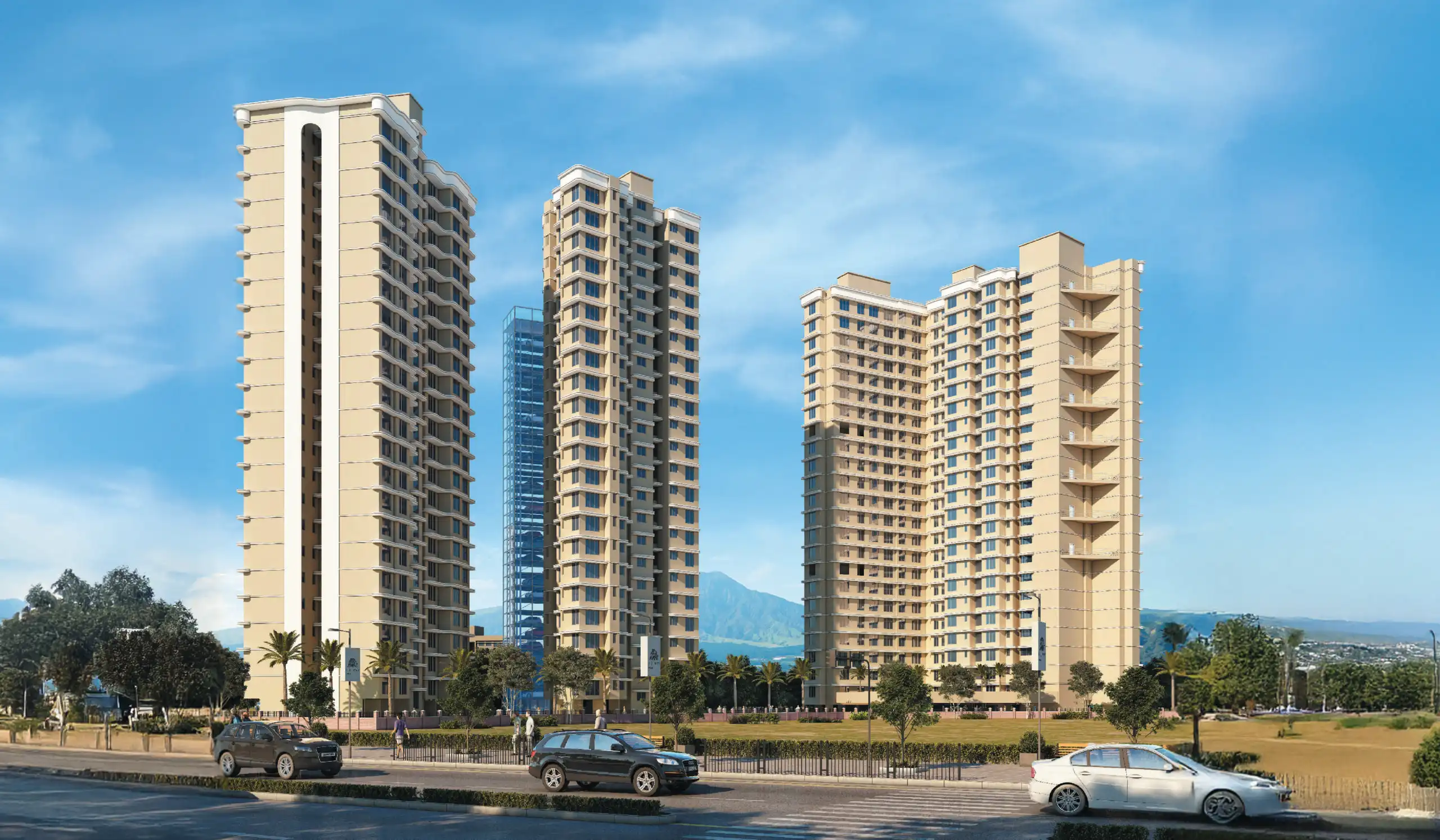 Nav Parasmani Co-operative Housing Society Limited project blurred background