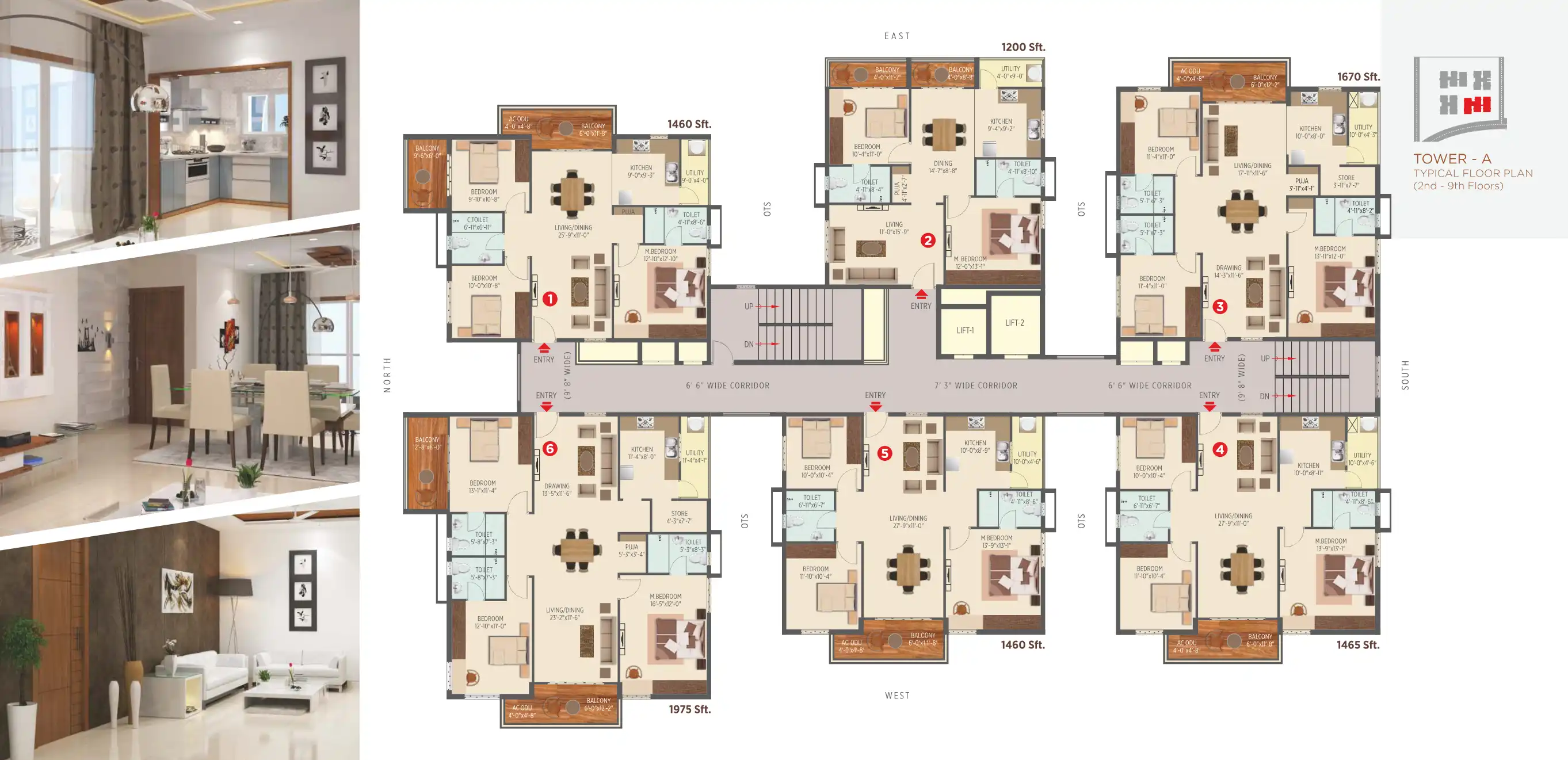 Shilpa Dream Valley Floor Plans & Layout