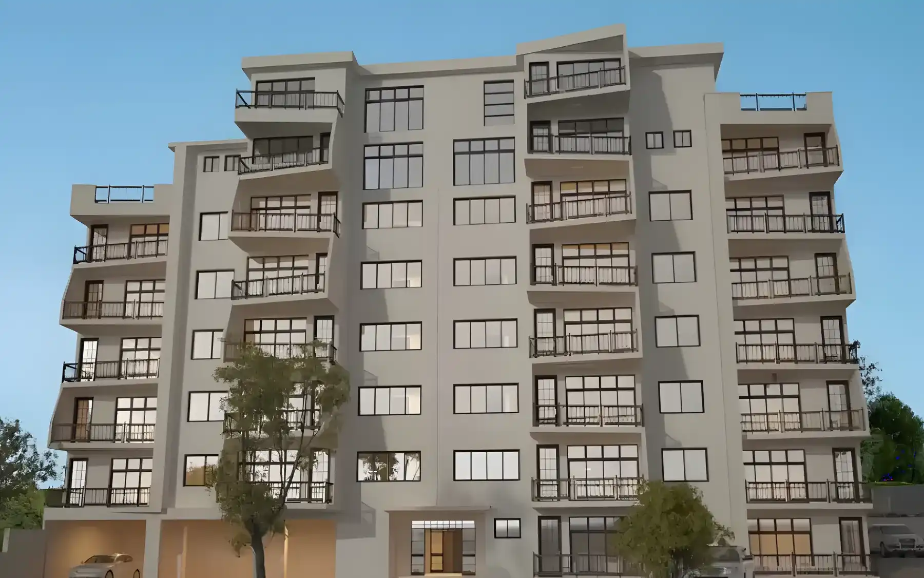 Shree Sumitra Apartments project blurred background
