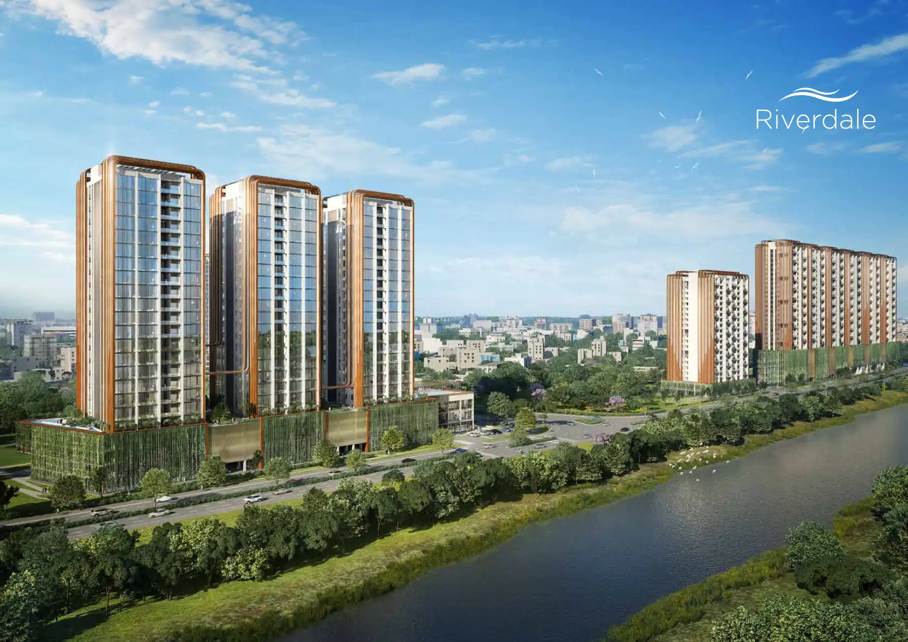 Riverdale Heights project blurred background