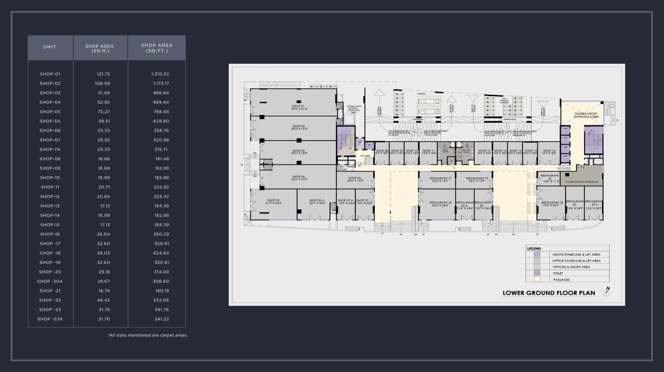Platinum Tower Floor Plans & Layout