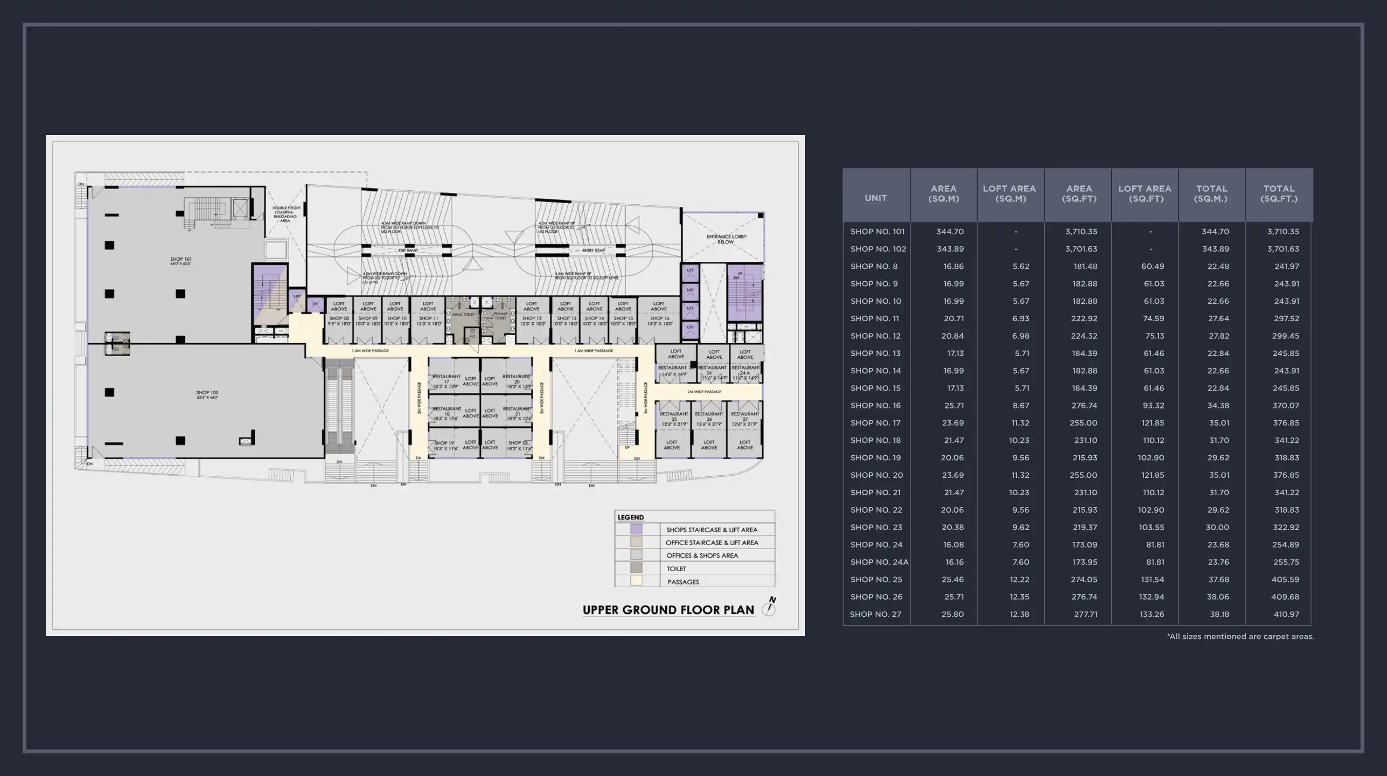 Platinum Tower Floor Plans & Layout