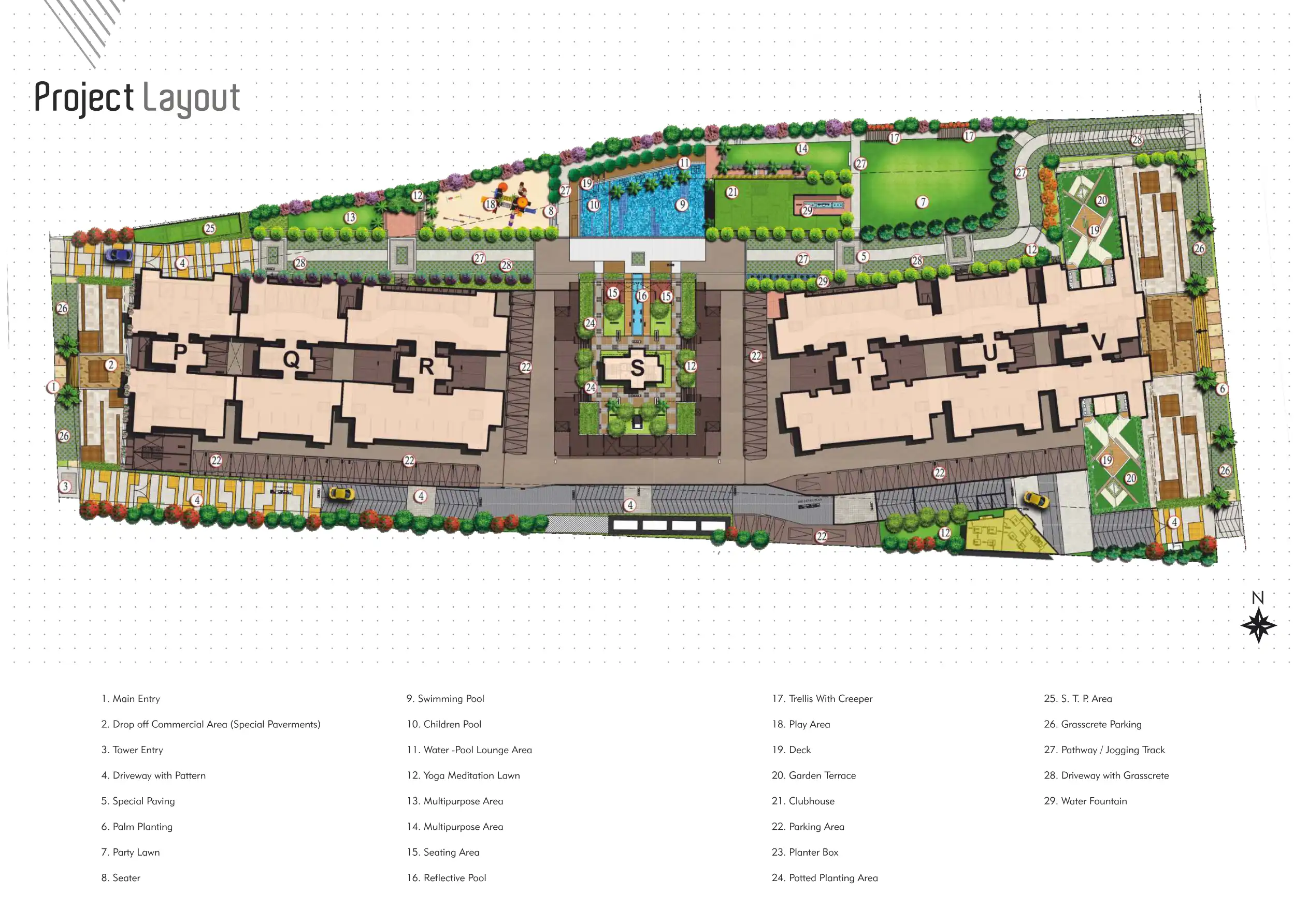 Ganga Platino Floor Plans & Layout
